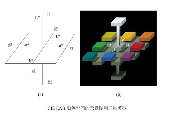 CIE-LAB顏色空間的示意圖和三維模型19